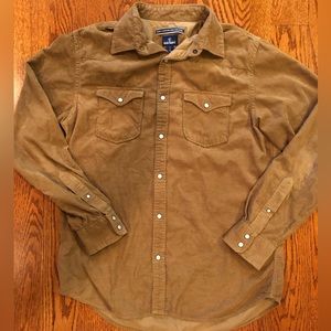Men’s corduroy button down